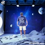 unique puff print oversized t shirt uk clothing brand broken planet theme streetwear