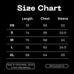 streetwear size guide cosmic dreams puff print t shirt