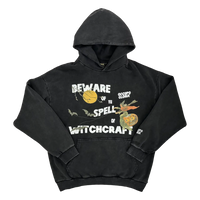 Beware of Ye Spell of Witchcraft | Halloween Vintage Hoodie