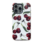 Chérie Cherry 1890 designer iPhone case featuring vintage cherry artwork and minimalist Occupo Gloria streetwear branding