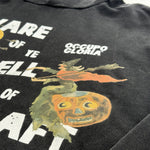 vintage wash halloween hoodie streetwear oversized spooky halloween hoodie 2025 acid washed witch pumpkin bat design streetwear oversized heavyweight vintage halloween